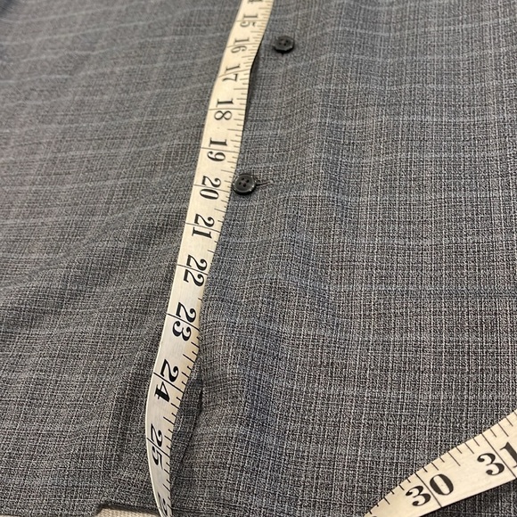 John Varvatos men’s long sleeve button down dress shirt | size 15.5 neck 32/33 - Picture 3 of 11